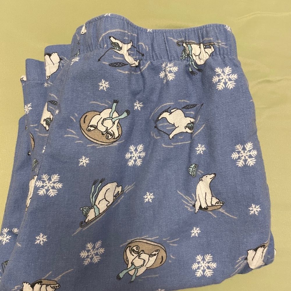 Cozy Polar Bear Pajama Pants